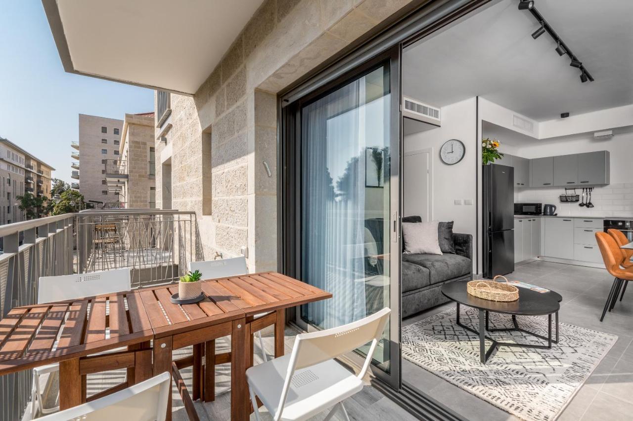 2Bdr W Parking Shirat Haneviim - Mamilla Area Sea-U Jerusalén Exterior foto
